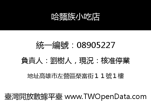 哈麵族小吃店