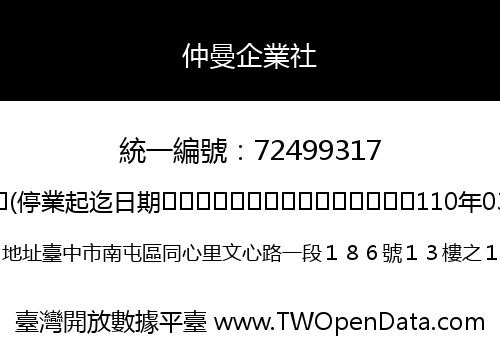 仲曼企業社
