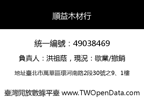 順益木材行