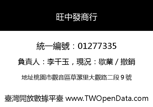 旺中發商行