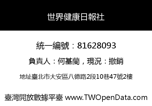 世界健康日報社