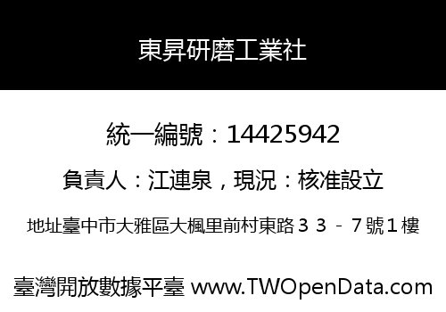 東昇研磨工業社