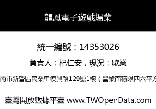 龍鳳電子遊戲場業