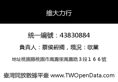維大力行