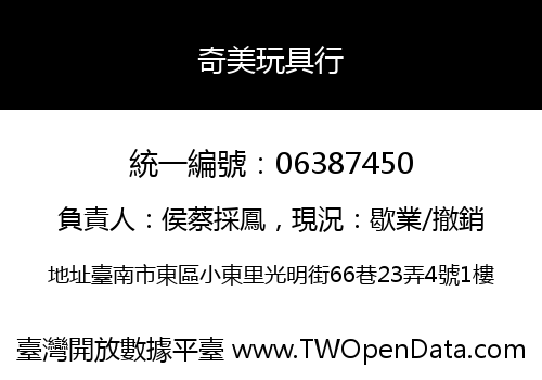 奇美玩具行