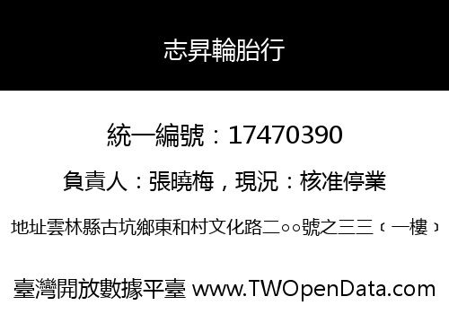 志昇輪胎行