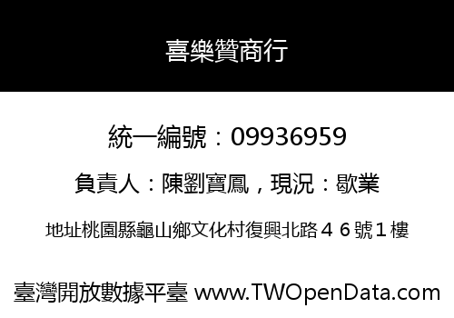 喜樂贊商行