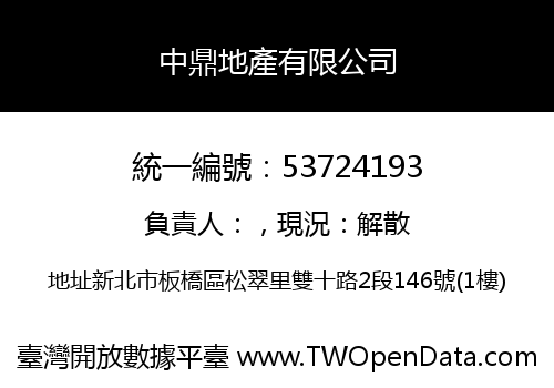 中鼎地產有限公司