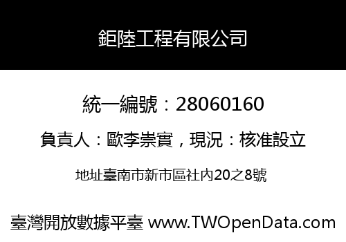 鉅陸工程有限公司