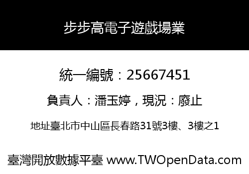 步步高電子遊戲場業