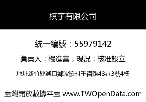 棋宇有限公司