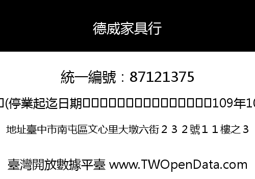 德威家具行