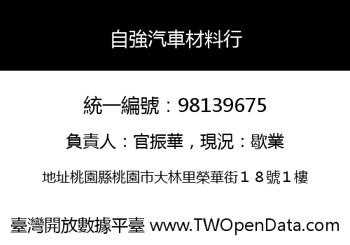 自強汽車材料行