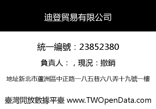 迪登貿易有限公司