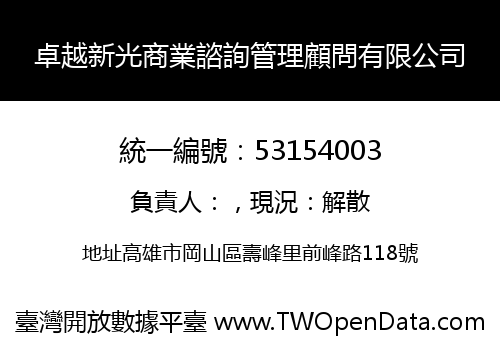 卓越新光商業諮詢管理顧問有限公司