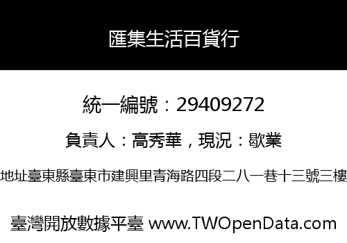 匯集生活百貨行