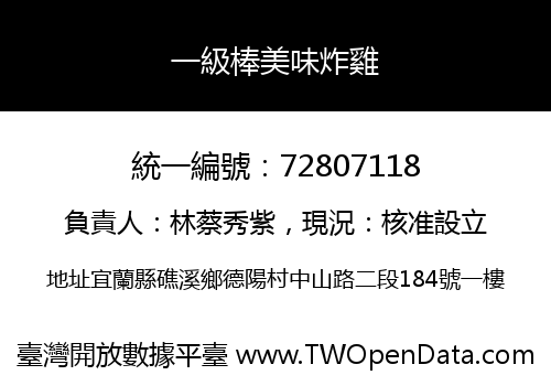 一級棒美味炸雞