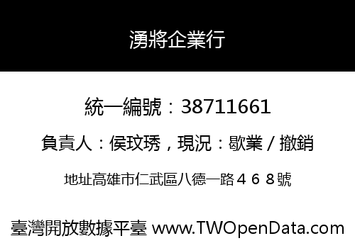 湧將企業行