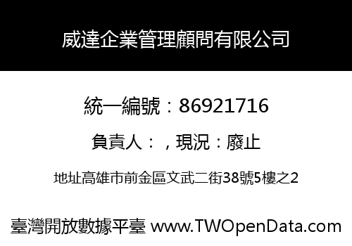 威達企業管理顧問有限公司