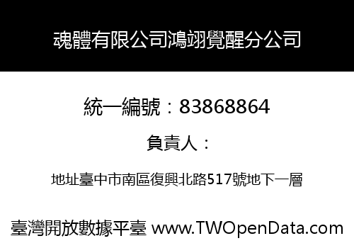 魂體有限公司鴻翊覺醒分公司