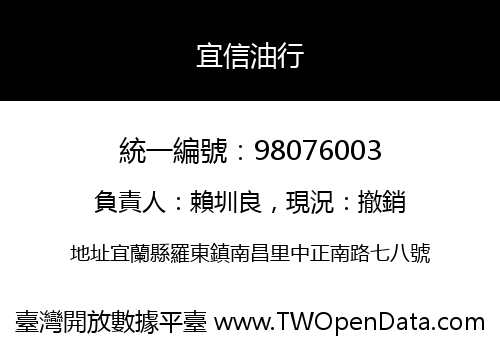 宜信油行