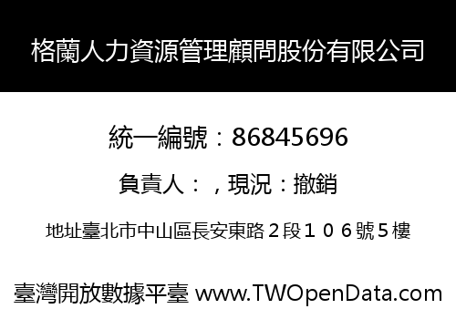 格蘭人力資源管理顧問股份有限公司