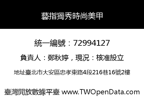 藝指獨秀時尚美甲