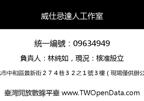 威仕忌達人工作室