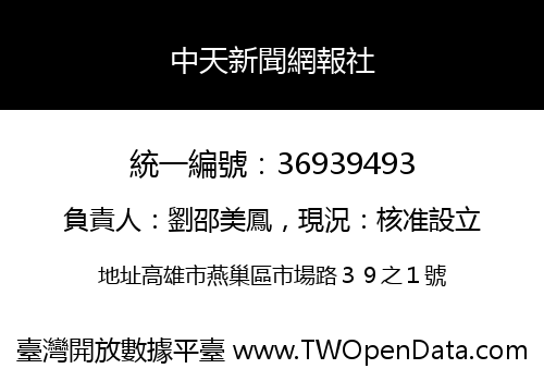 中天新聞網報社