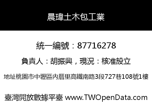 晨瑋土木包工業