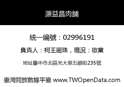 源益昌肉舖
