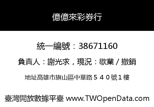 億億來彩券行