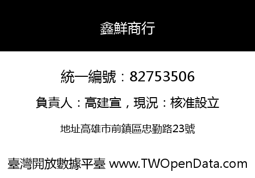 鑫鮮商行
