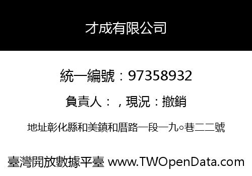 才成有限公司