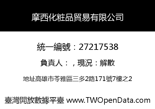 摩西化粧品貿易有限公司