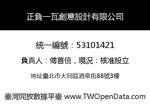 正負一瓦創意設計有限公司