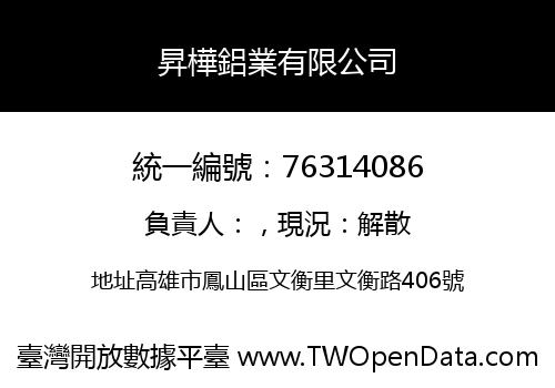 昇樺鋁業有限公司