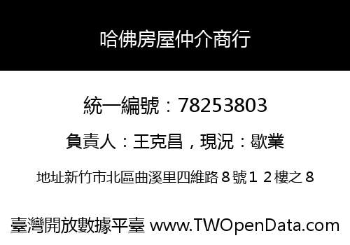 哈佛房屋仲介商行