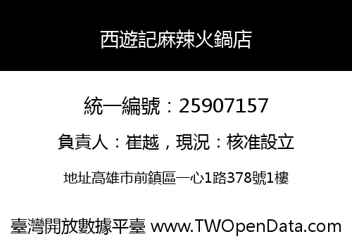 西遊記麻辣火鍋店