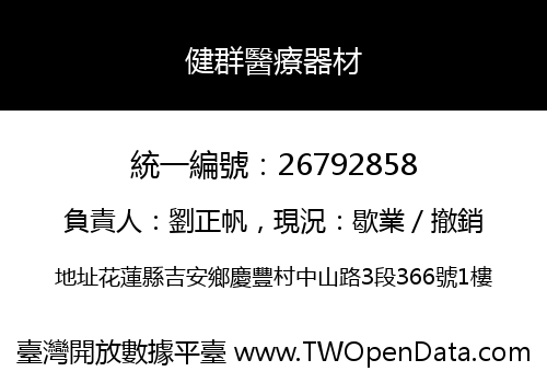 健群醫療器材
