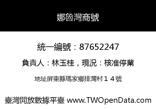 娜魯灣商號
