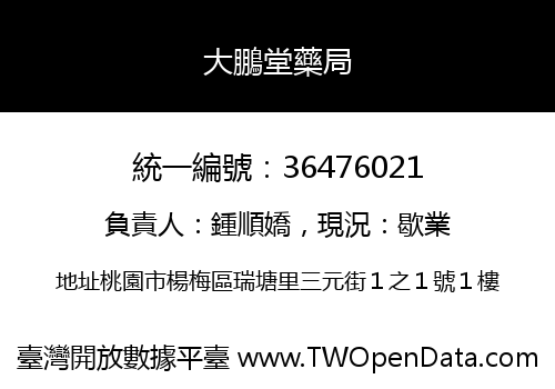 大鵬堂藥局