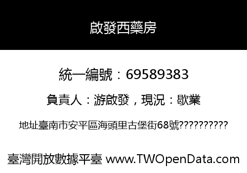 啟發西藥房