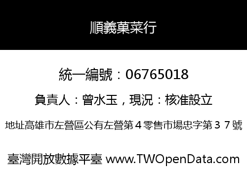 順義菓菜行