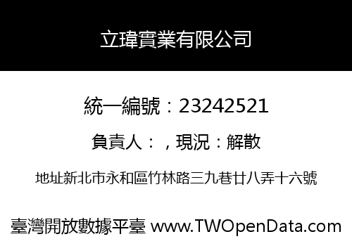 立瑋實業有限公司
