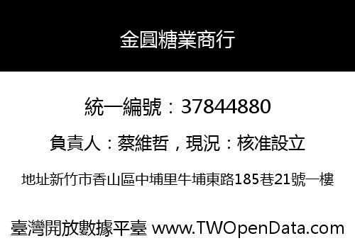 金圓糖業商行
