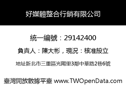 好媒體整合行銷有限公司