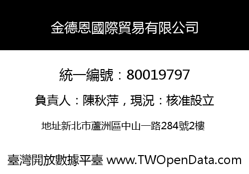 金德恩國際貿易有限公司