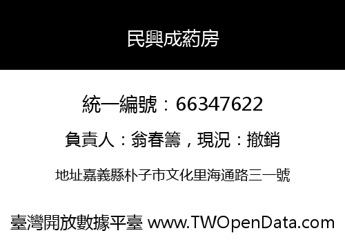 民興成葯房