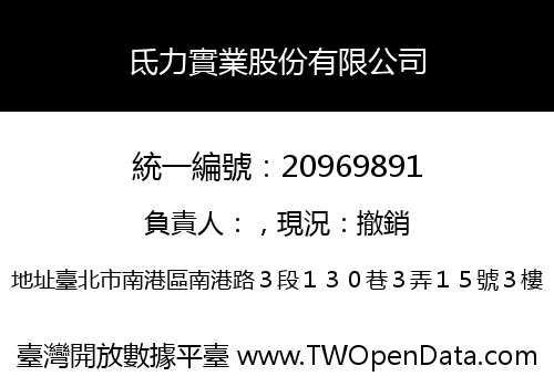 氐力實業股份有限公司